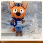 Sailor Cat crochet pattern
