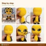 Kvami the Bee crochet pattern