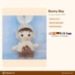 Bunny Boy crochet pattern