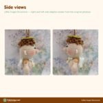 Little Angel Ornament crochet pattern