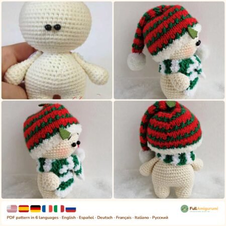 Christmas Baby Gnome crochet pattern