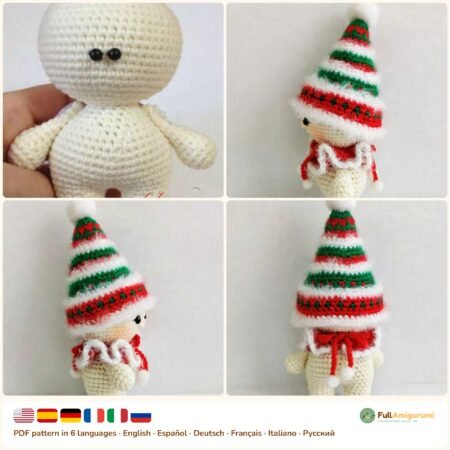 Little Christmas Gnome crochet pattern
