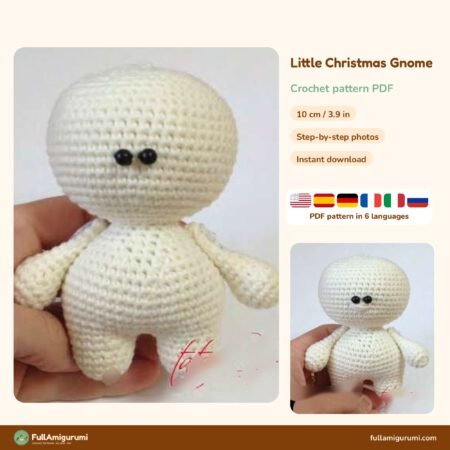Little Christmas Gnome crochet pattern