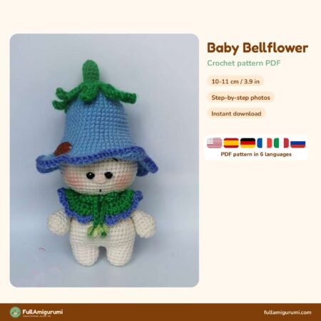 Baby Bellflower crochet pattern