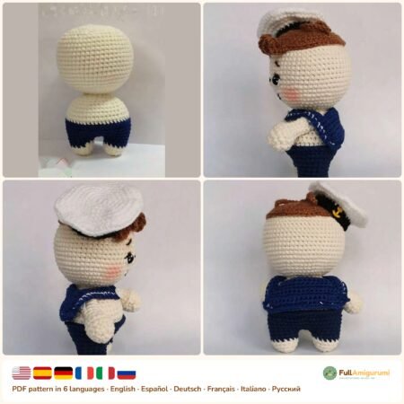 Baby Sailor crochet pattern