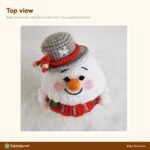 Baby Snowman crochet pattern