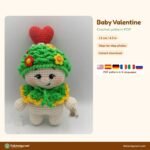Baby Valentine crochet pattern