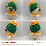 Cheerful Baby Cactus crochet pattern