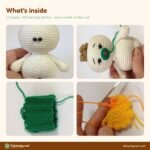 Cheerful Baby Cactus crochet pattern