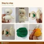 Cheerful Baby Cactus crochet pattern