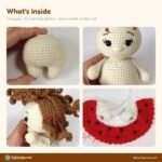 Baby Ladybug Girl crochet pattern
