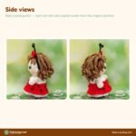 Baby Ladybug Girl crochet pattern