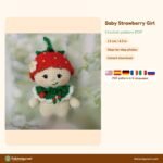 Baby Strawberry Girl crochet pattern