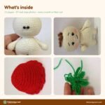 Baby Strawberry Girl crochet pattern