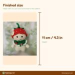 Baby Strawberry Girl crochet pattern