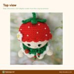 Baby Strawberry Girl crochet pattern