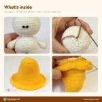 Little Bellflower Girl crochet pattern