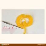 Little Bellflower Girl crochet pattern