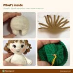 Baby Crocus Girl crochet pattern