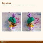 Baby Crocus Girl crochet pattern