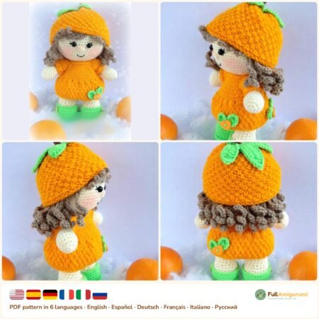 Mandarin Baby Doll crochet pattern