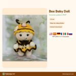 Bee Baby Doll crochet pattern
