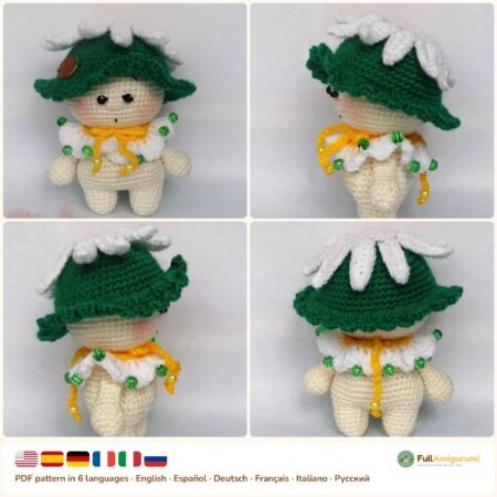 Daisy Baby Doll crochet pattern