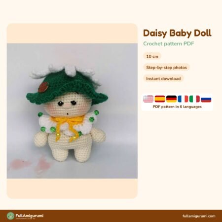 Daisy Baby Doll crochet pattern