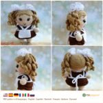 Schoolgirl Baby Doll crochet pattern