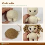 Schoolgirl Baby Doll crochet pattern