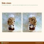 Schoolgirl Baby Doll crochet pattern