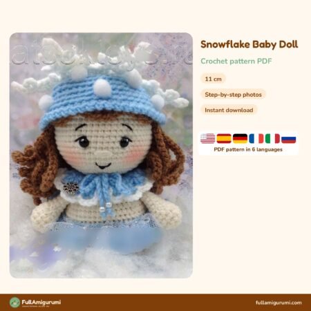 Snowflake Baby Doll crochet pattern