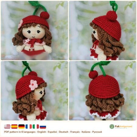 Cherry Baby Doll crochet pattern