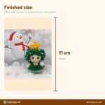 Christmas Tree Baby Doll crochet pattern