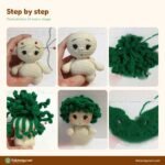 Christmas Tree Baby Doll crochet pattern