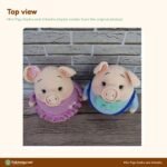 Mini Pigs Dasha Arkasha crochet pattern