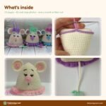 Little Baby Mice crochet pattern