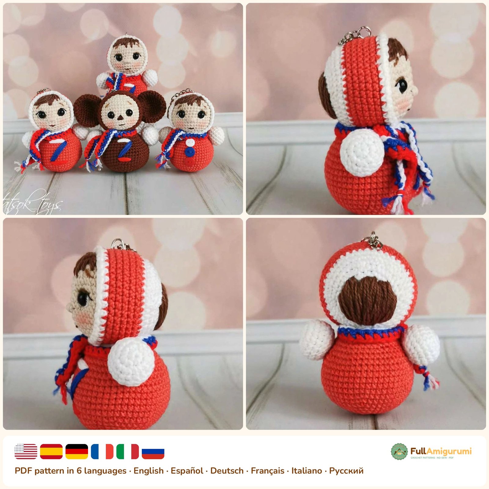 Roly Poly Baby Doll - FullAmigurumi Roly Poly Baby Doll crochet pattern