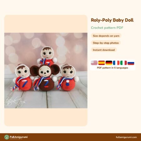 Roly Poly Baby Doll crochet pattern