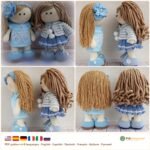 Forget Me Not Baby Doll crochet pattern