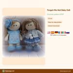 Forget Me Not Baby Doll crochet pattern