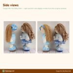 Forget Me Not Baby Doll crochet pattern