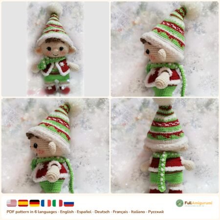 Christmas Elf Baby crochet pattern