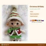 Christmas Elf Baby crochet pattern