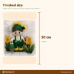Flowering Cactus Baby Doll crochet pattern