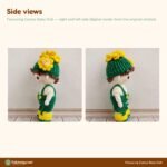 Flowering Cactus Baby Doll crochet pattern