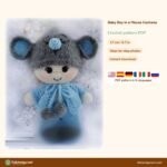 Baby Boy Mouse Costume crochet pattern