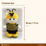Baby Boy Bee Costume crochet pattern