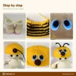 Baby Boy Bee Costume crochet pattern