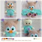 Baby Boy Owl Costume crochet pattern